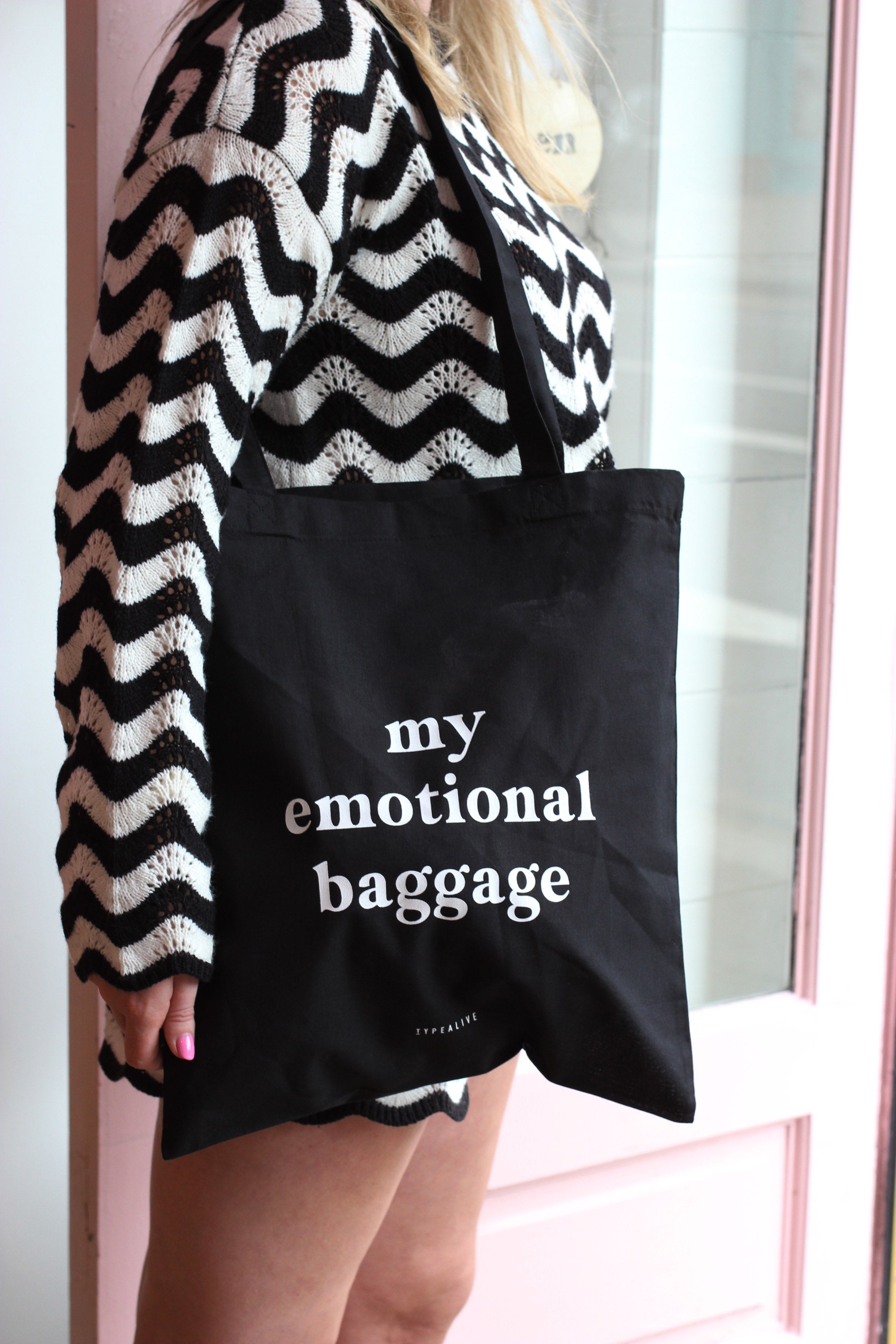 My Emotional Baggage Tote Bag April The Bear