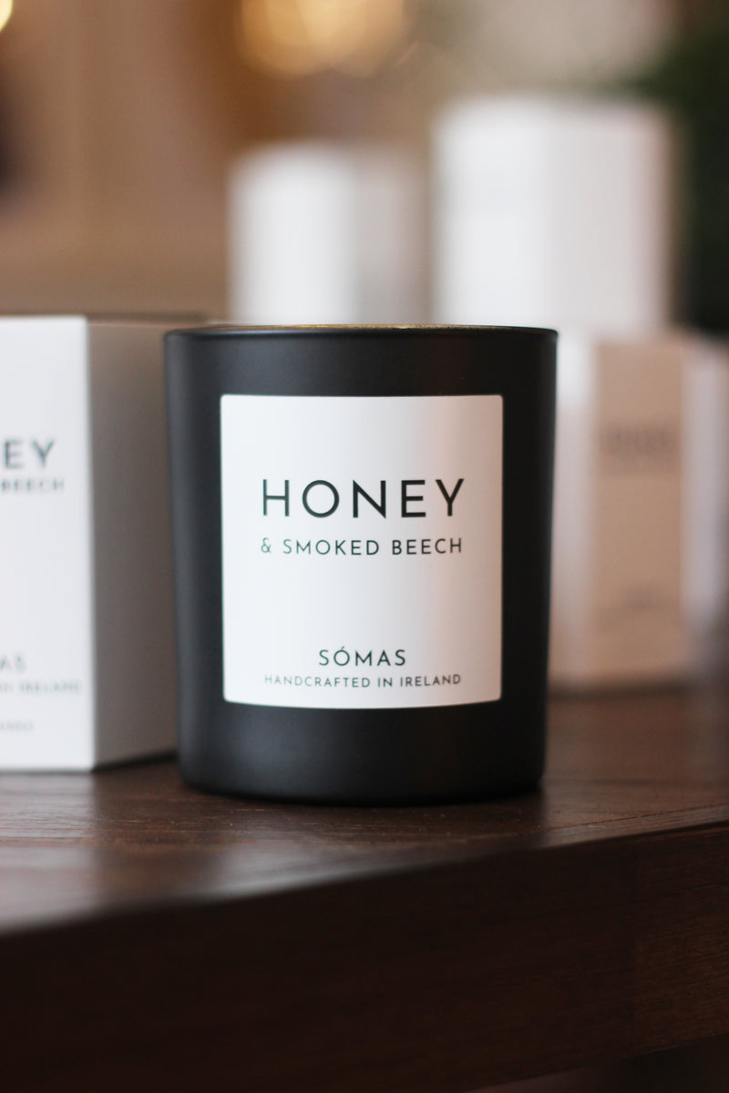 Honey and Smoked Beech Candle