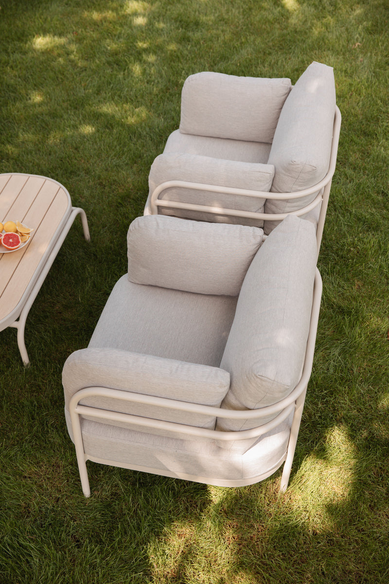 Vista Outdoor Sofa and Lounge Chair Set