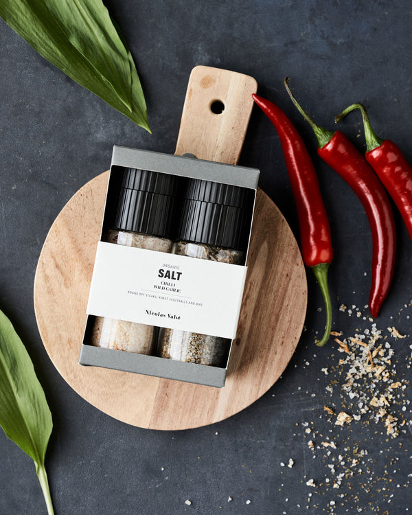 Organic Chili Salt + Wild Garlic Gift Box