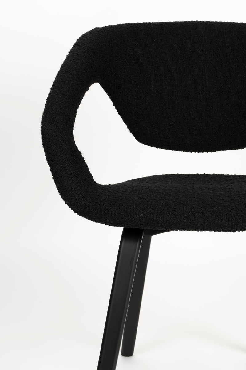 Flexback Boucle Armchair - Dining Chair
