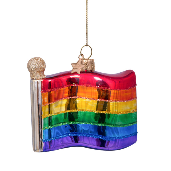 Rainbow PRIDE Flag Christmas Decoration