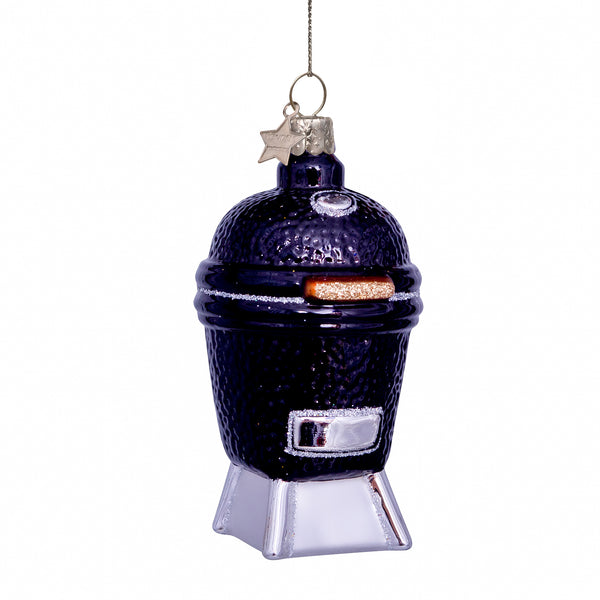 Black Egg BBQ Christmas Decoration