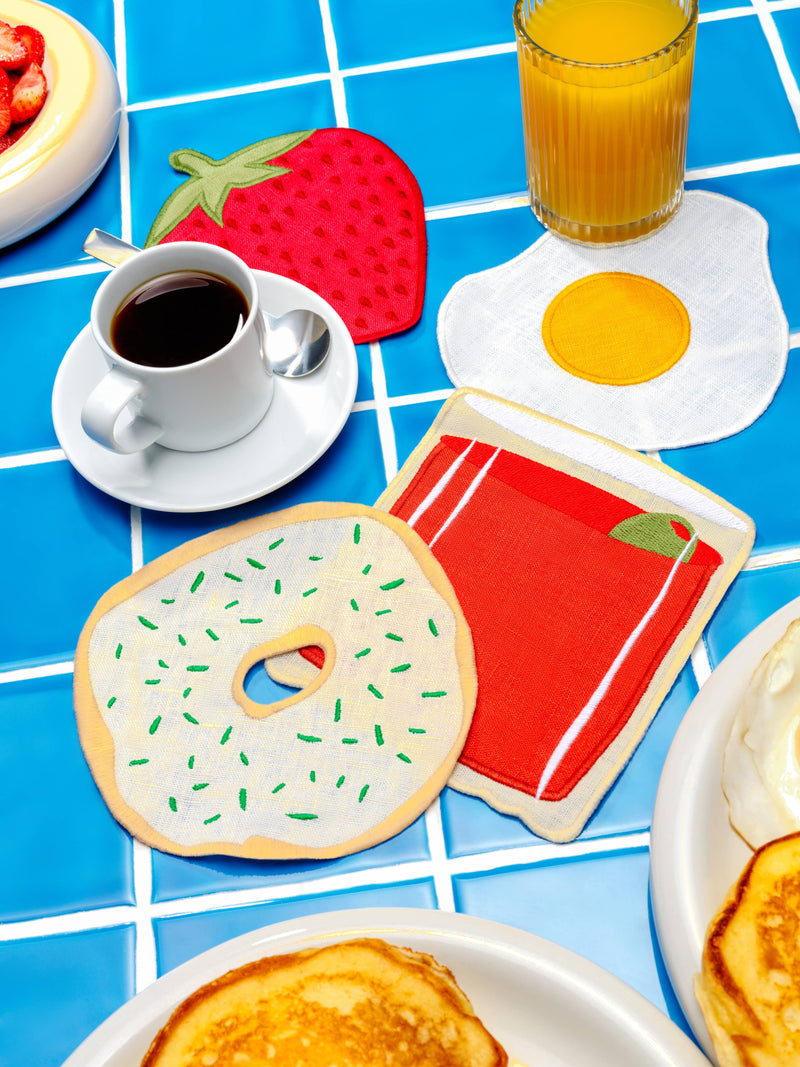 Brunch Cocktail Napkins - Set Of 4