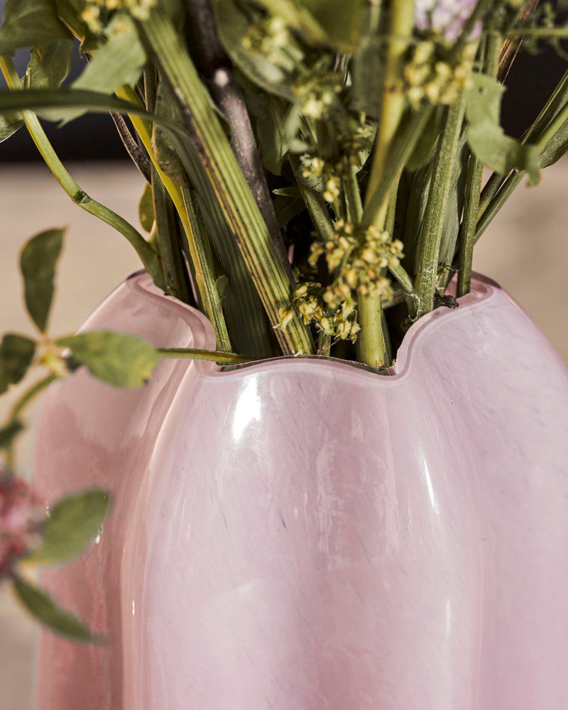 Nixi Rose Glass Vase