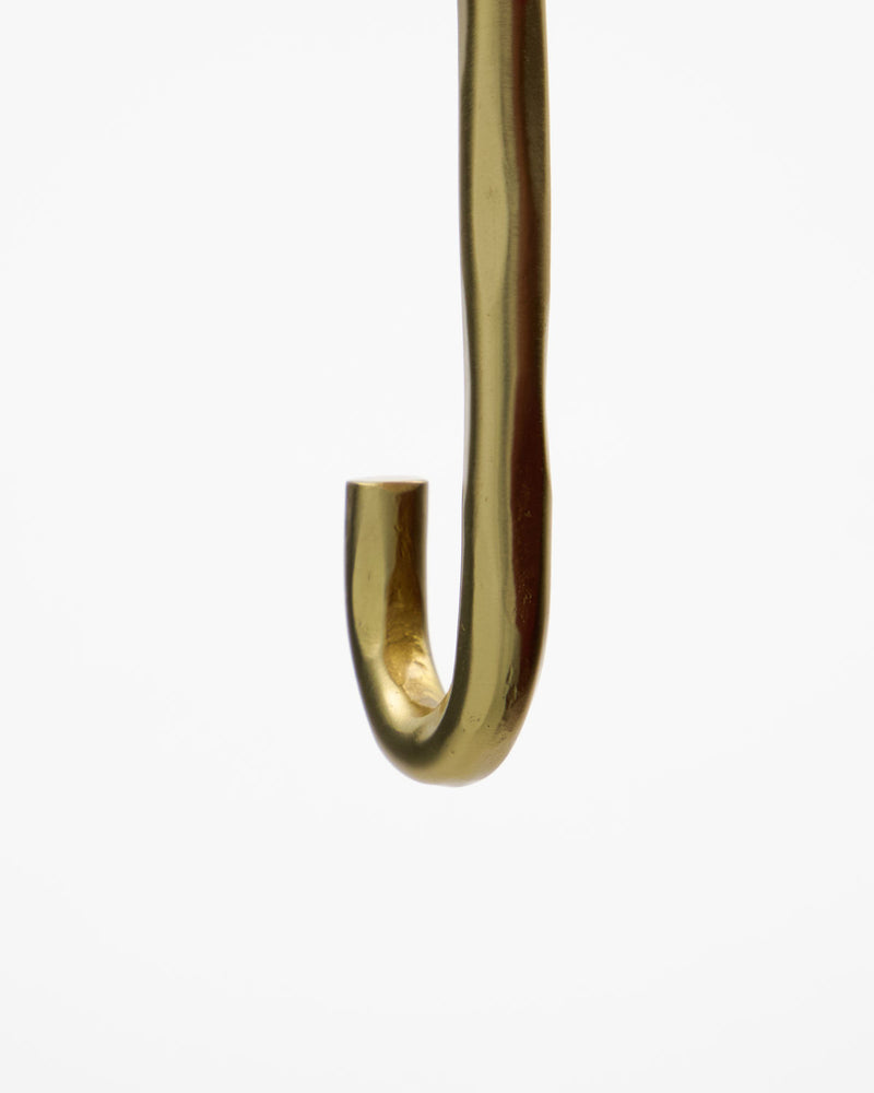 Brushed brass Welo Hook