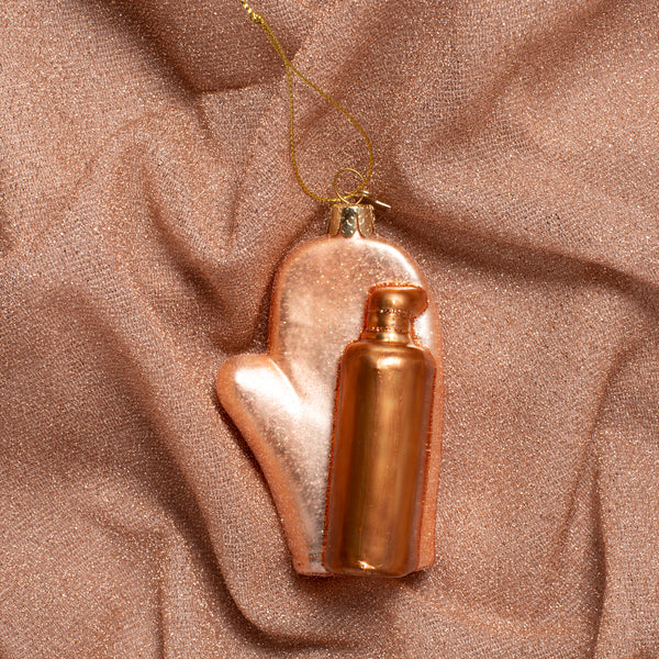 Self Tanning Foam and Mitt Christmas Decoration