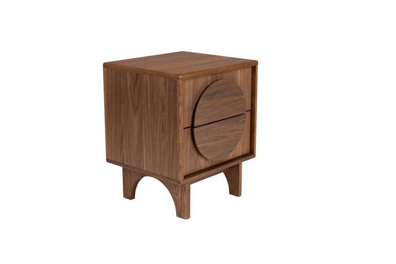 Groove Side Table/ Bedside Table