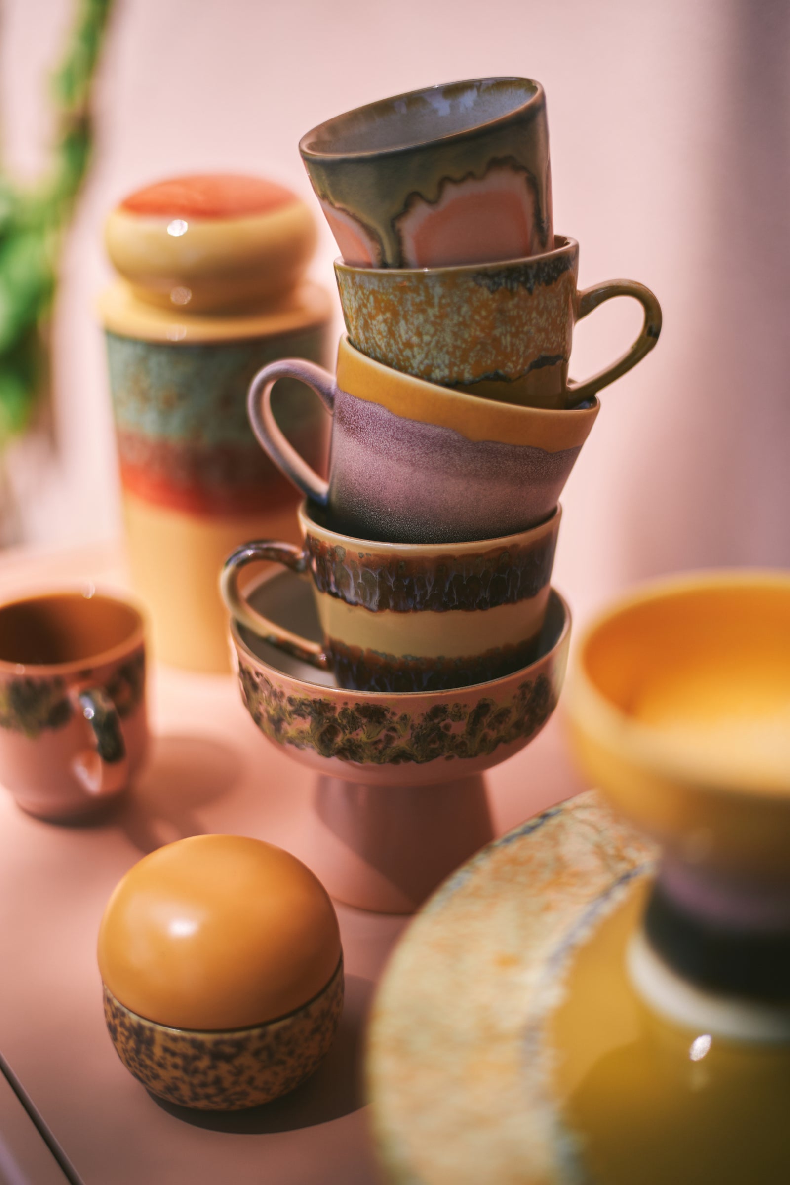 Vista Ceramic Coffee Mugs by HKLiving
