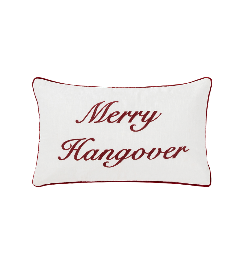 Merry Hangover Christmas Cushion