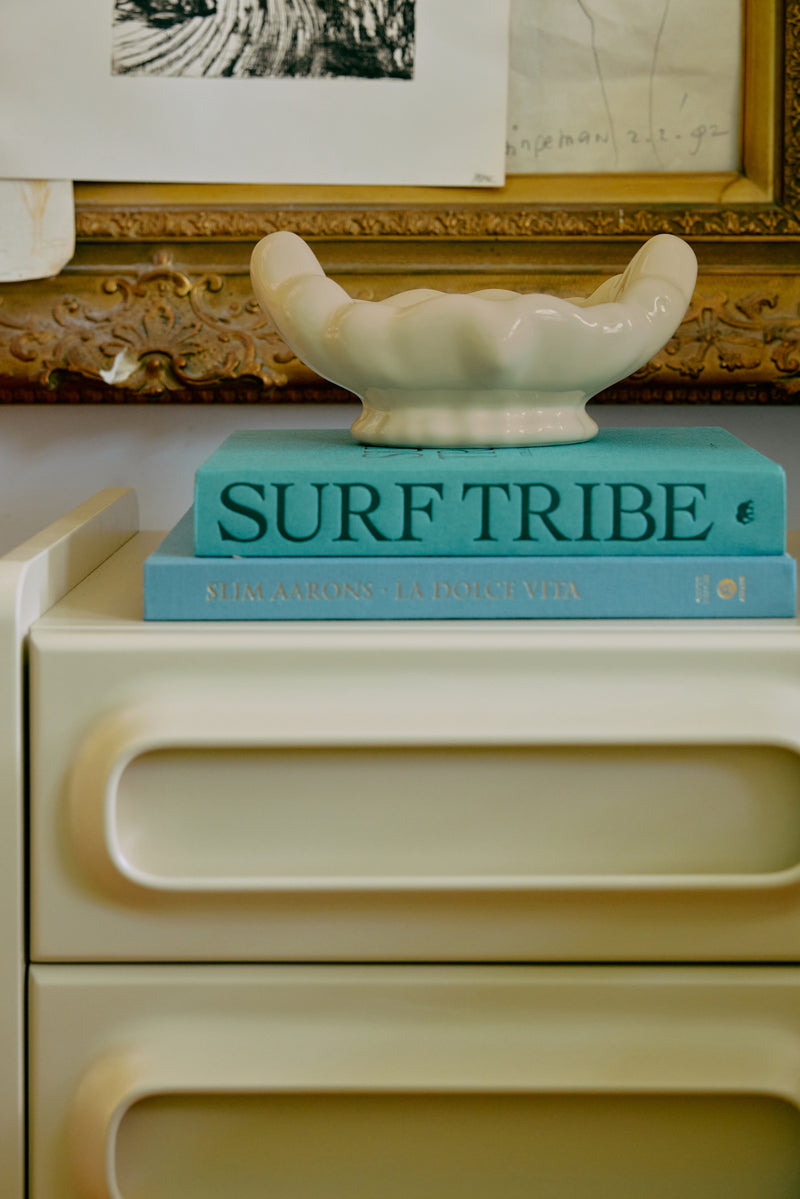 HKliving New Classics Bowl in Eggshell