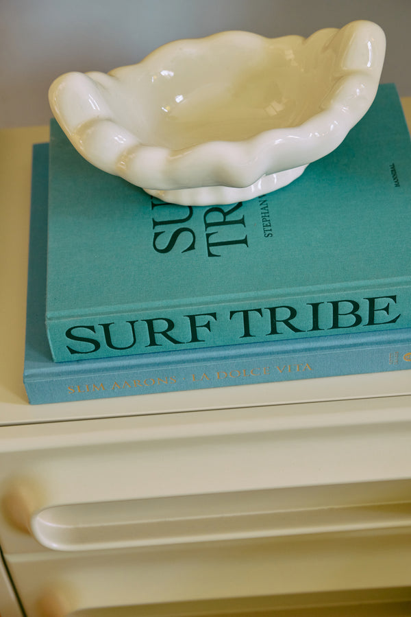 HKliving New Classics Bowl in Eggshell