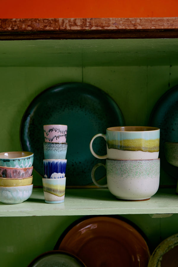 HKliving 70's Ceramic Neo Tea Cups (Set)