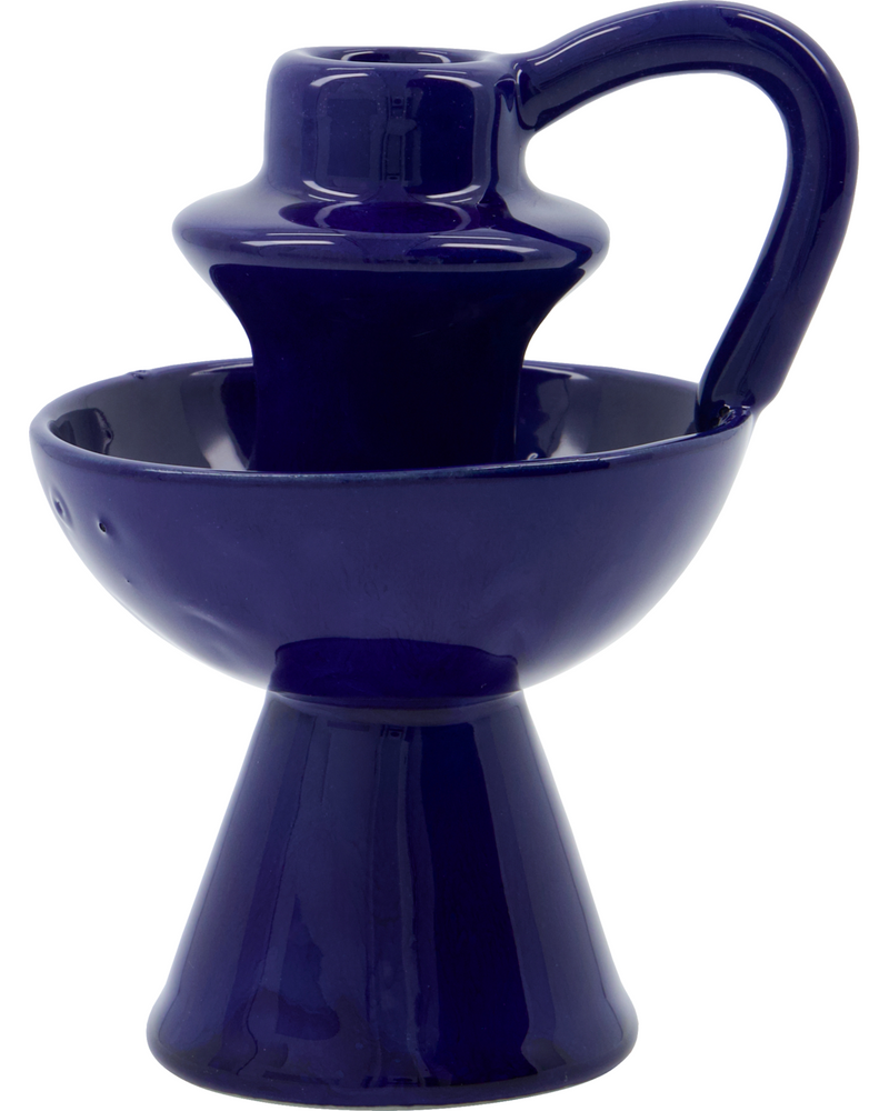 HDDiva Blue Candle Holder