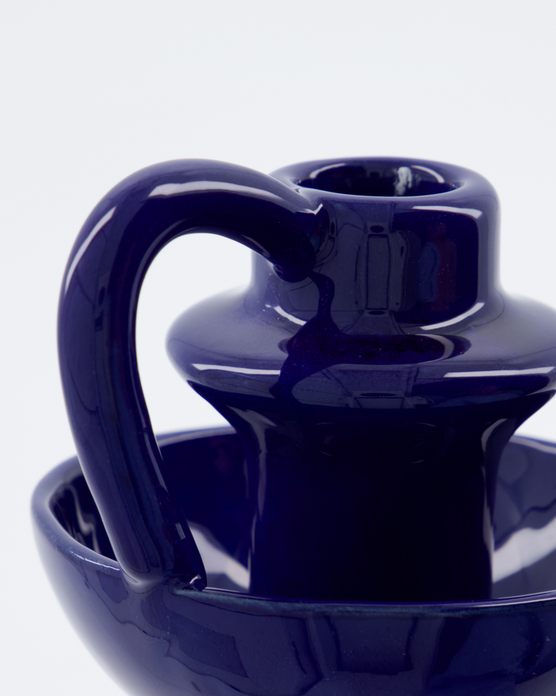 HDDiva Blue Candle Holder