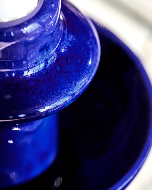 HDDiva Blue Candle Holder