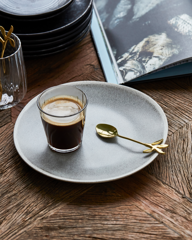 HDServe Antique Gold Spoon Set