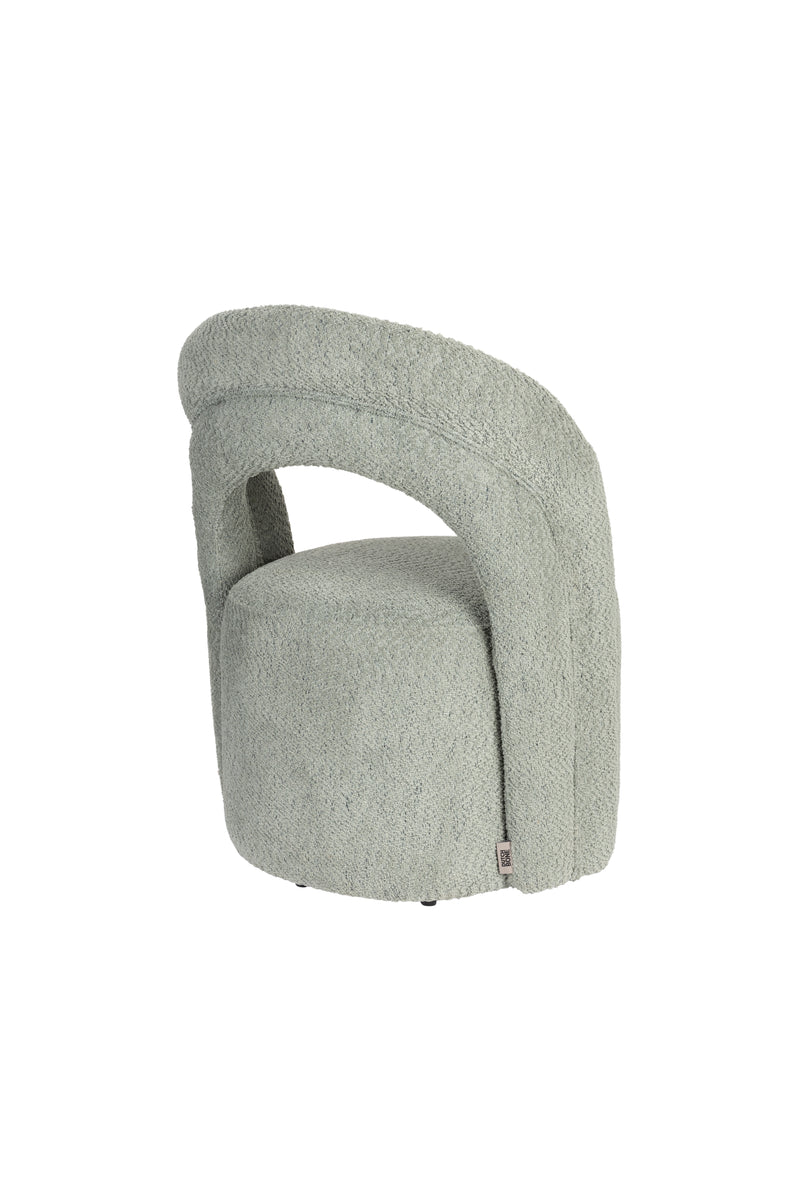 Seina Swivel Bouclé Lounge Chair