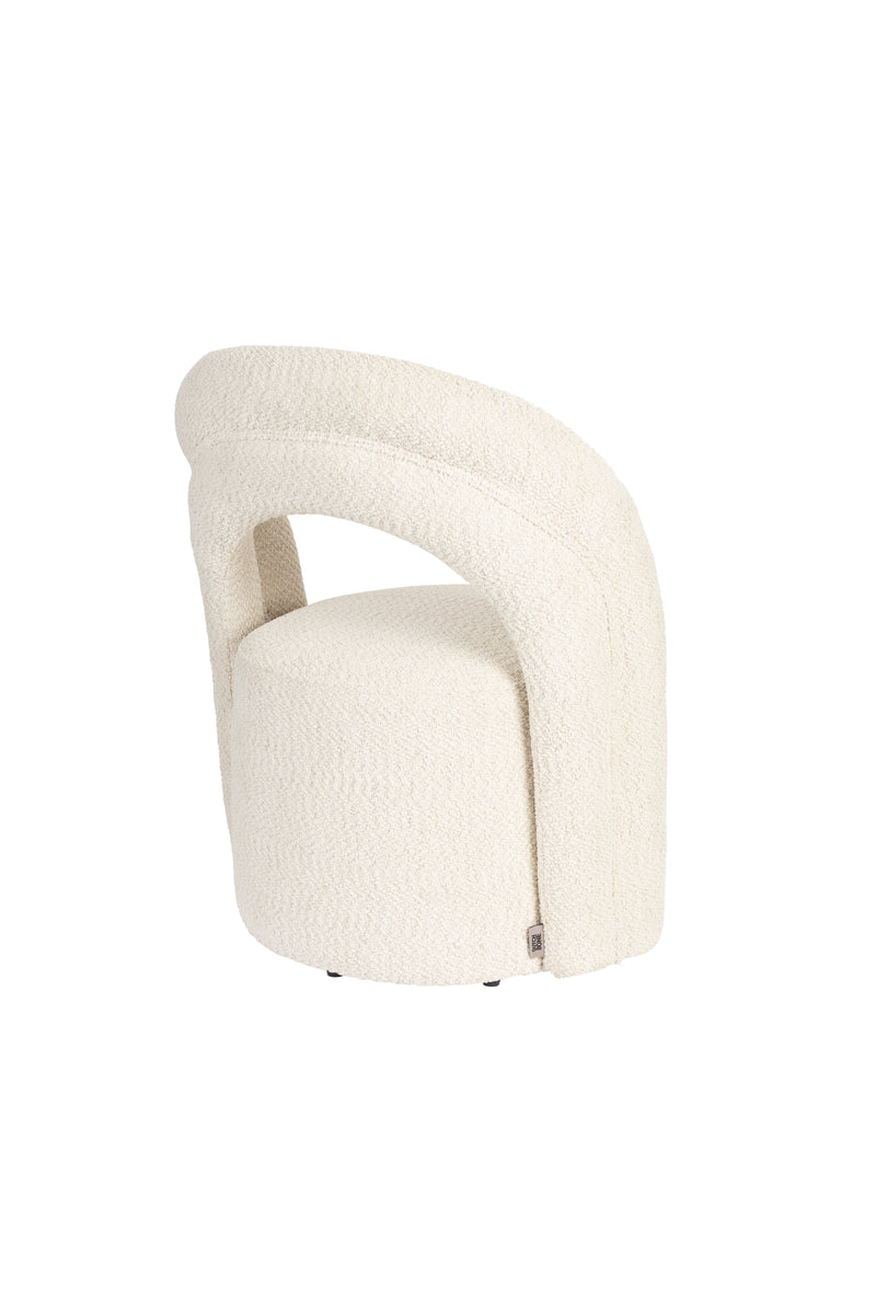 Seina Swivel Bouclé Lounge Chair