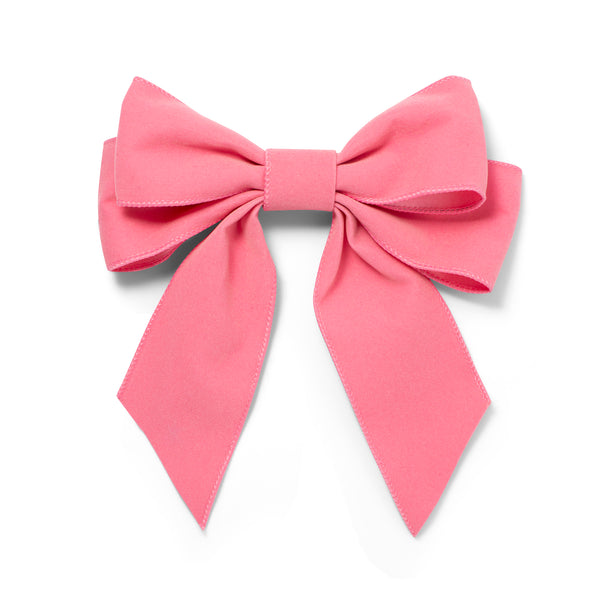 Velvet Bow Christmas Decoration (Set of 2)