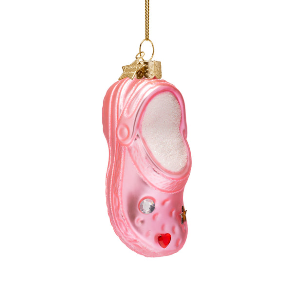 Pink Clog (Crocs) Christmas Decoration