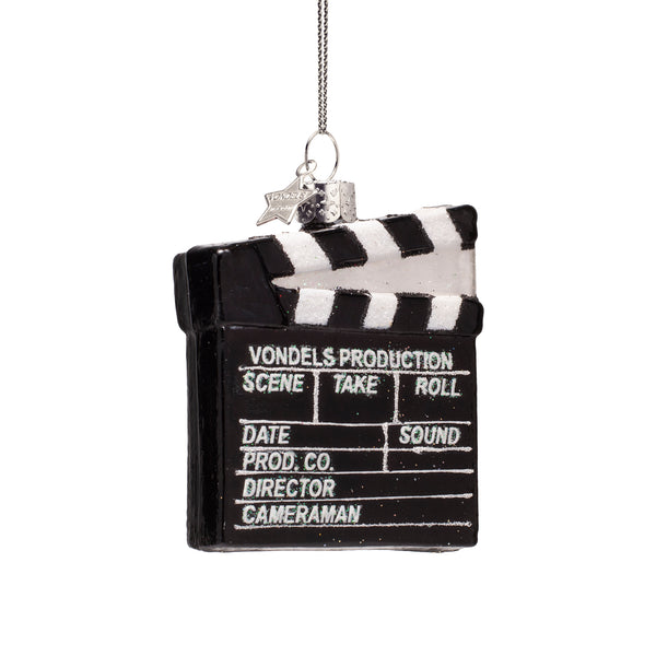Film Clapperboard Christmas Decoration