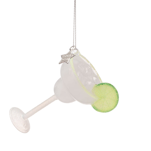 Margarita Cocktail Glass Christmas Decoration