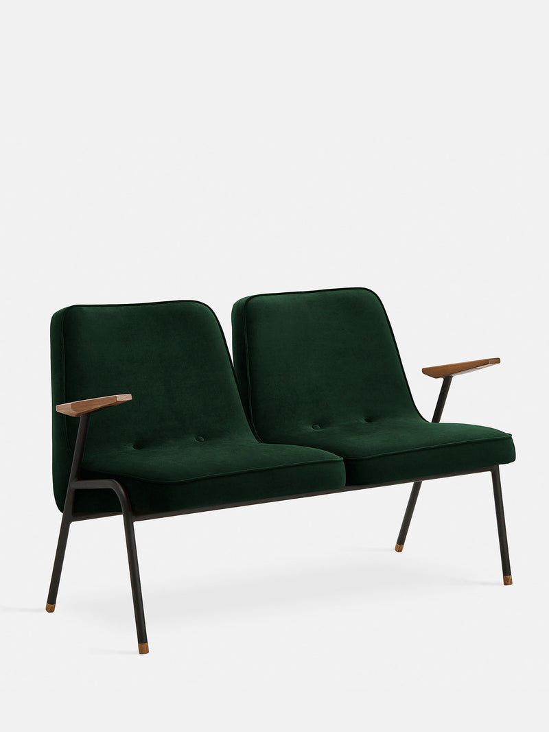 Metal 366 Series 2 Seater - Mid Century Design