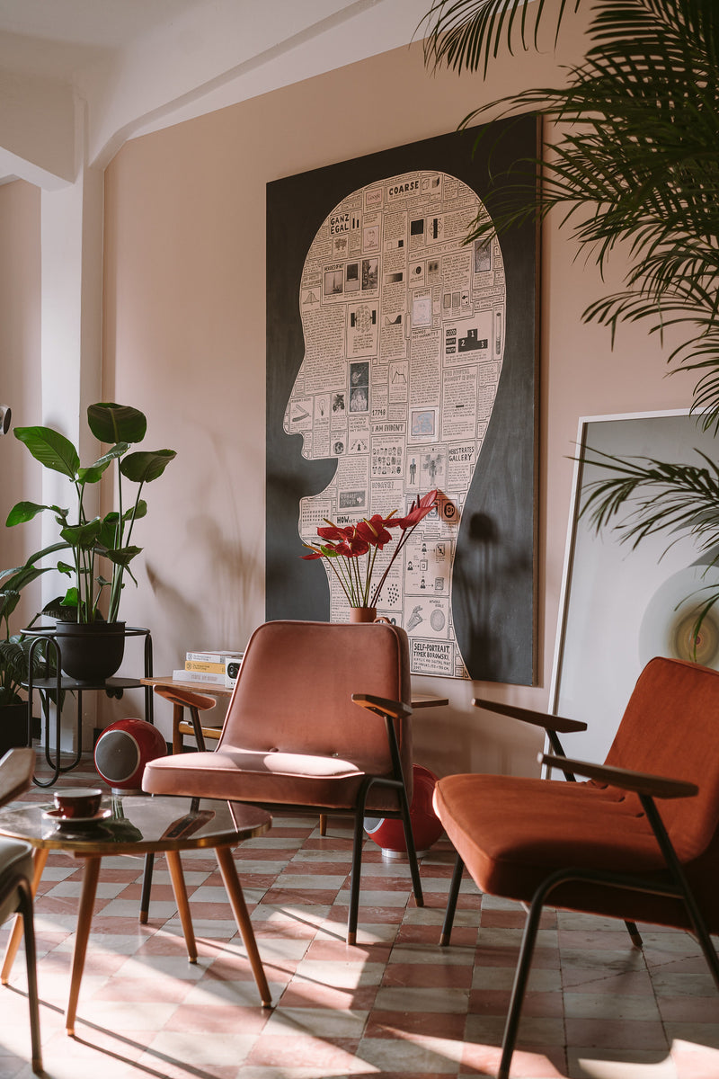 Metal 366 Series Armchair - Mid Century Design