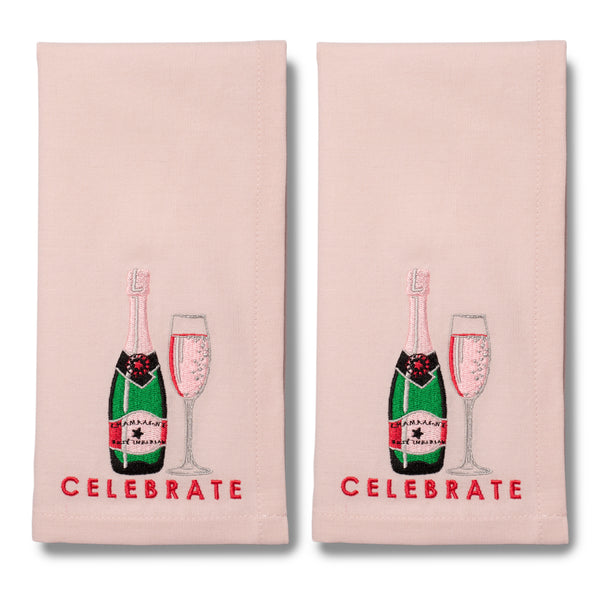 CELEBRATE Embroidered Napkin Set (2)