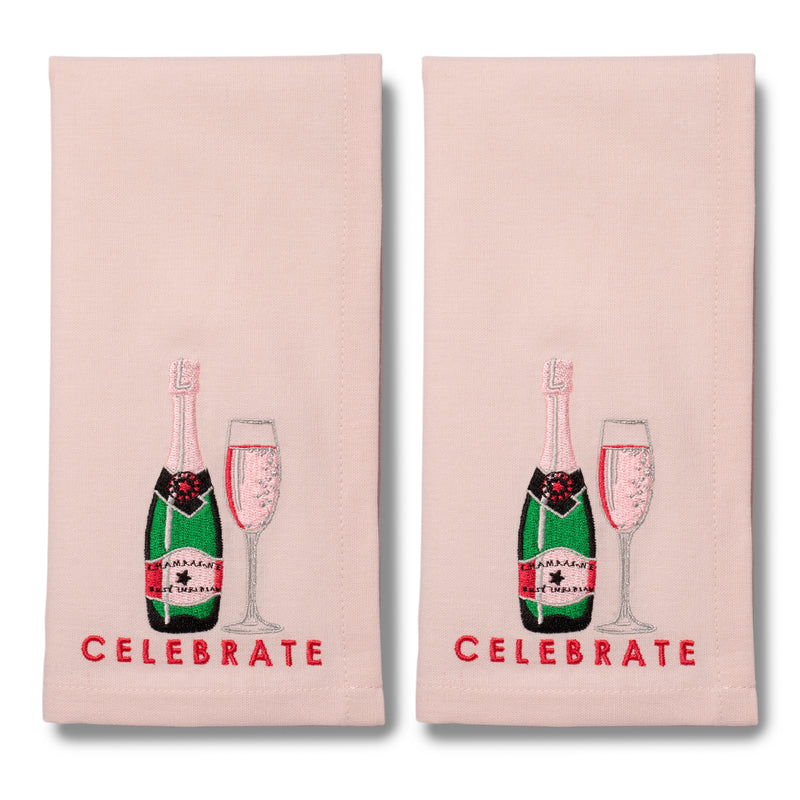 CELEBRATE Embroidered Napkin Set (2)