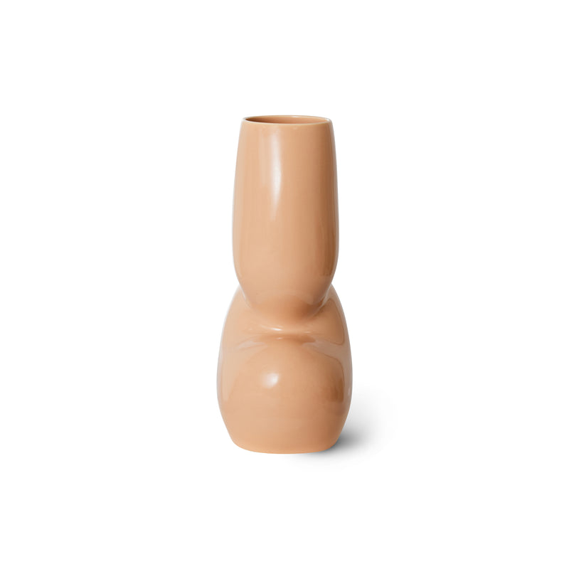 HKliving Organic Ceramic Cream M Vase