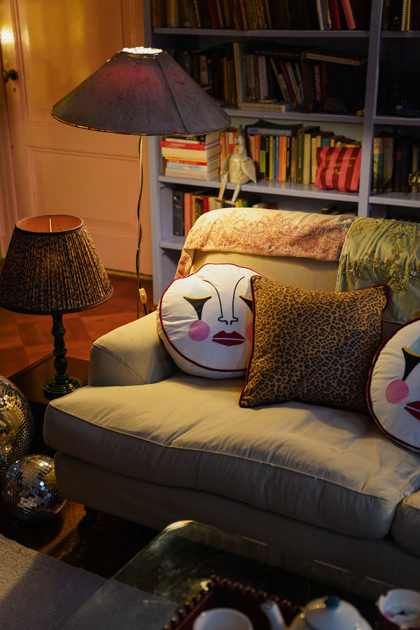 Leopard Print Cushion