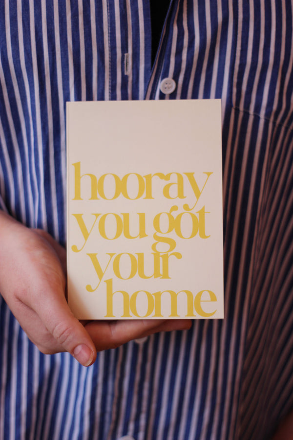 Hooray you got your Home Card