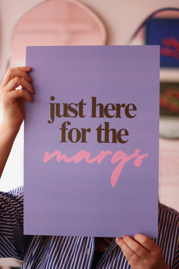 Just Here for the MARGS Art Print