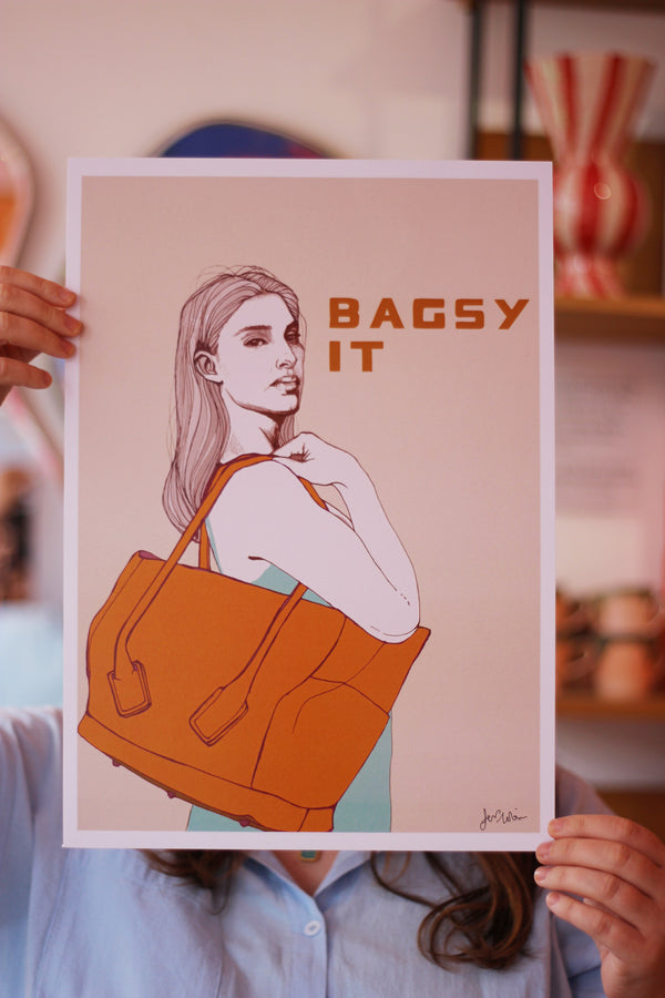 Bagsy It Art Print