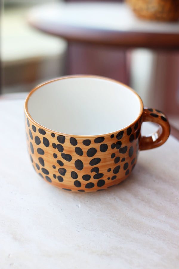 Leopard Cappuccino Mug