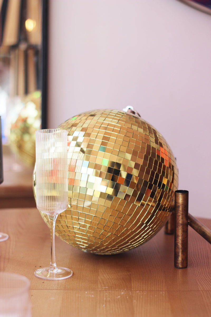 Disco Ball in Gold