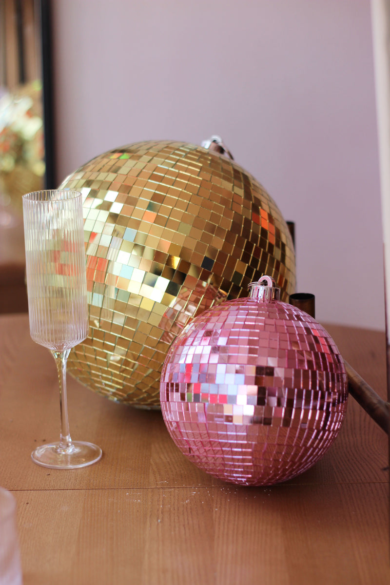 Disco Ball in Gold