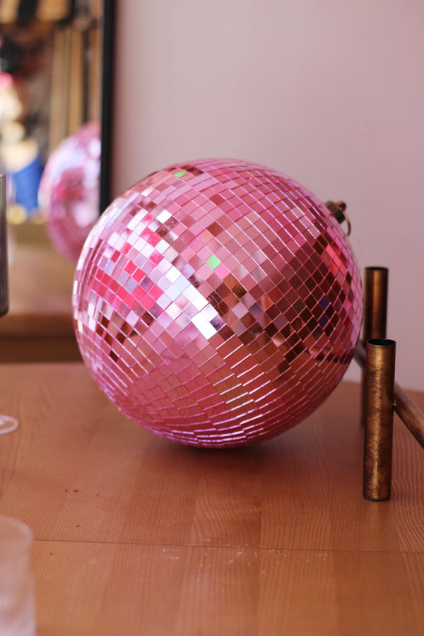 Disco Ball in Pink