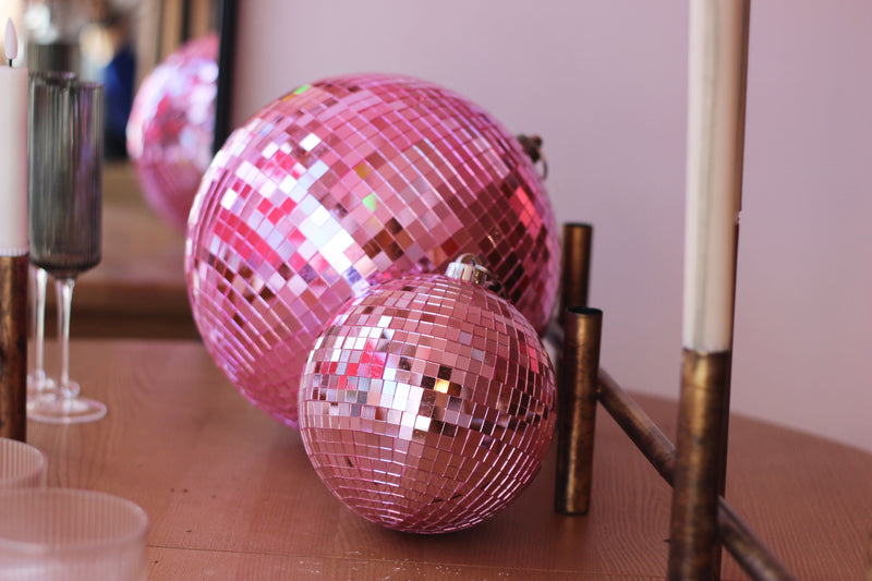 Disco Ball in Pink