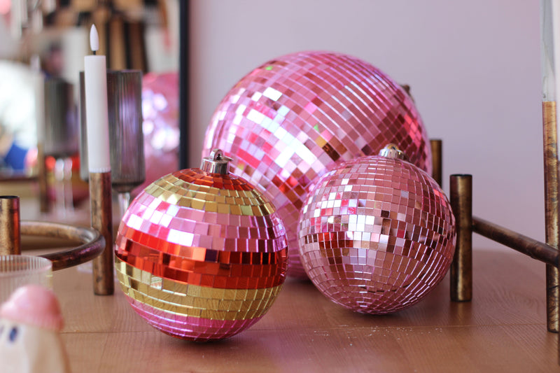 Disco Ball in Stripes