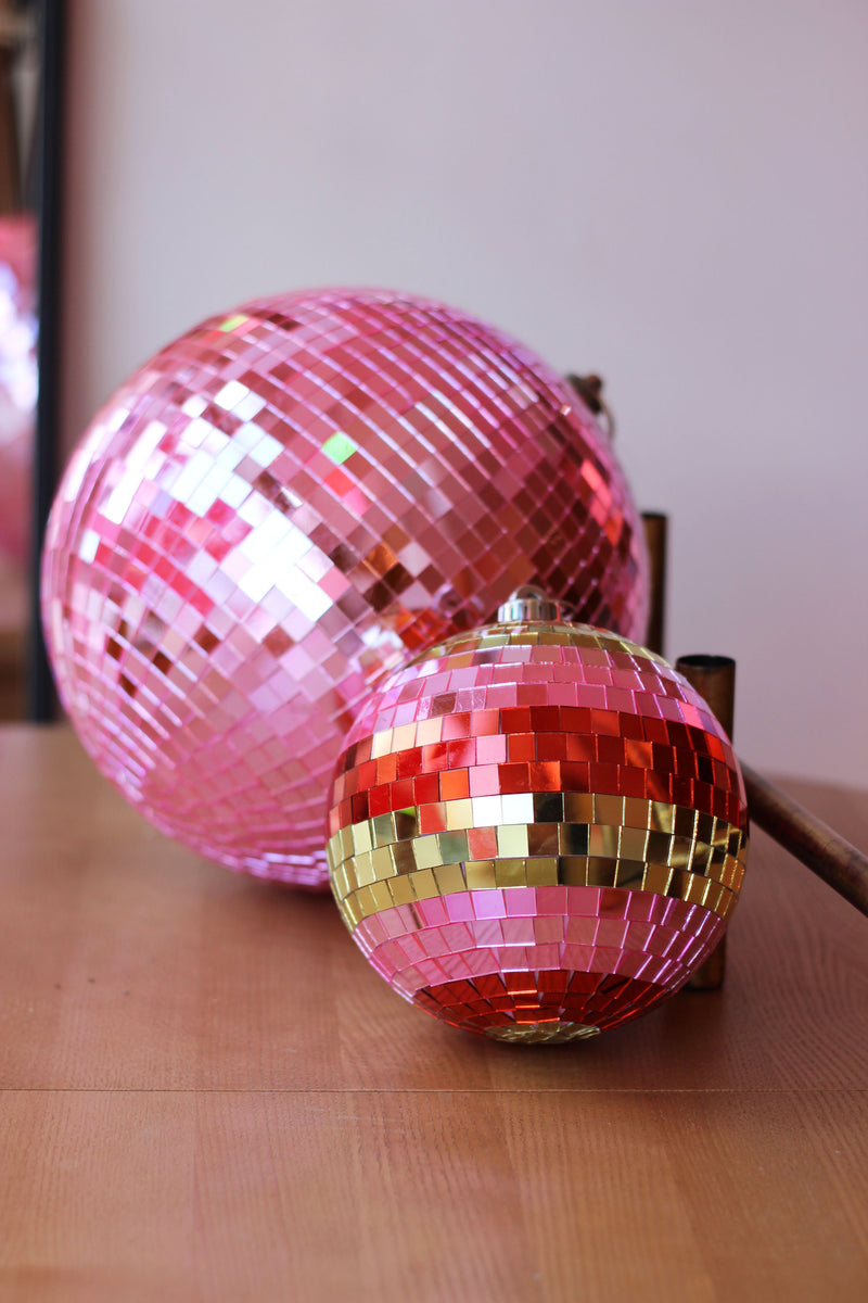 Disco Ball in Stripes