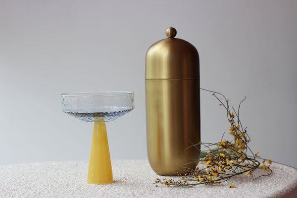 Alir Brass Cocktail Shaker