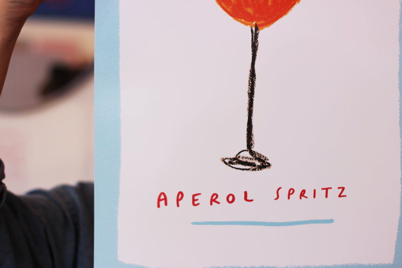 Make Mine an Aperol Spritz Art Print