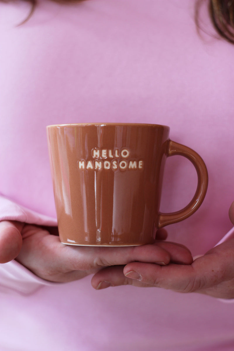 Hello Handsome Ceramic Mug