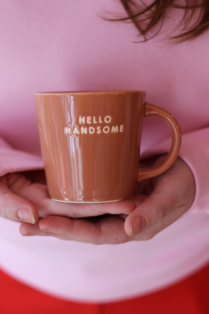 Hello Handsome Ceramic Mug