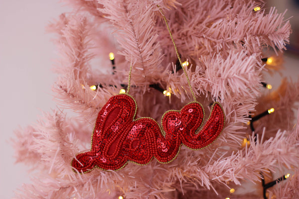 LOVE Christmas Decoration