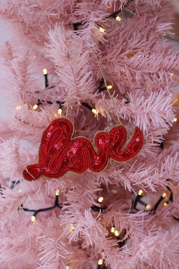 LOVE Christmas Decoration