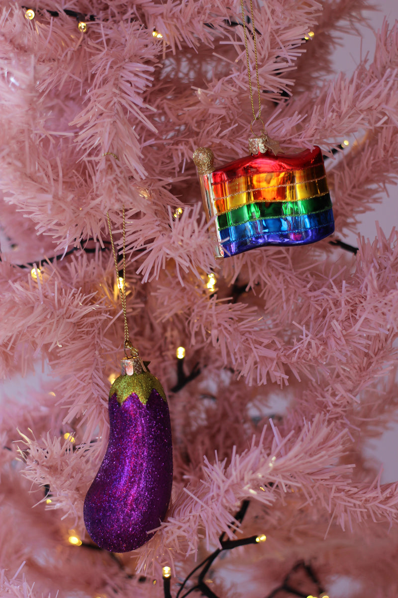 Rainbow PRIDE Flag Christmas Decoration